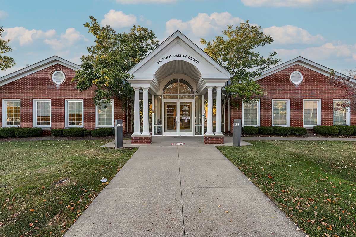 Exterior of Polk-Dalton Clinic