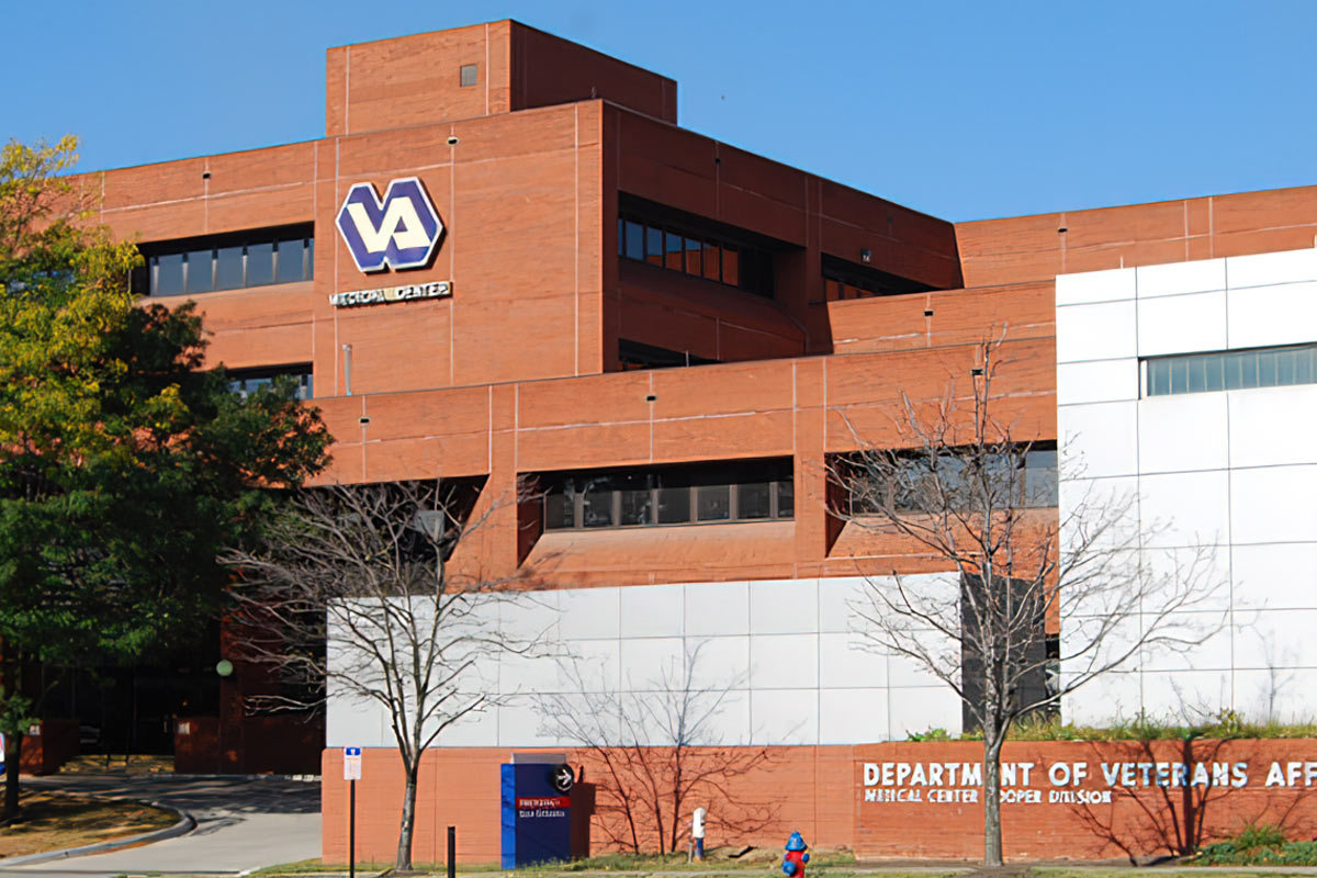 Exterior of Veterans Affairs Medical Center