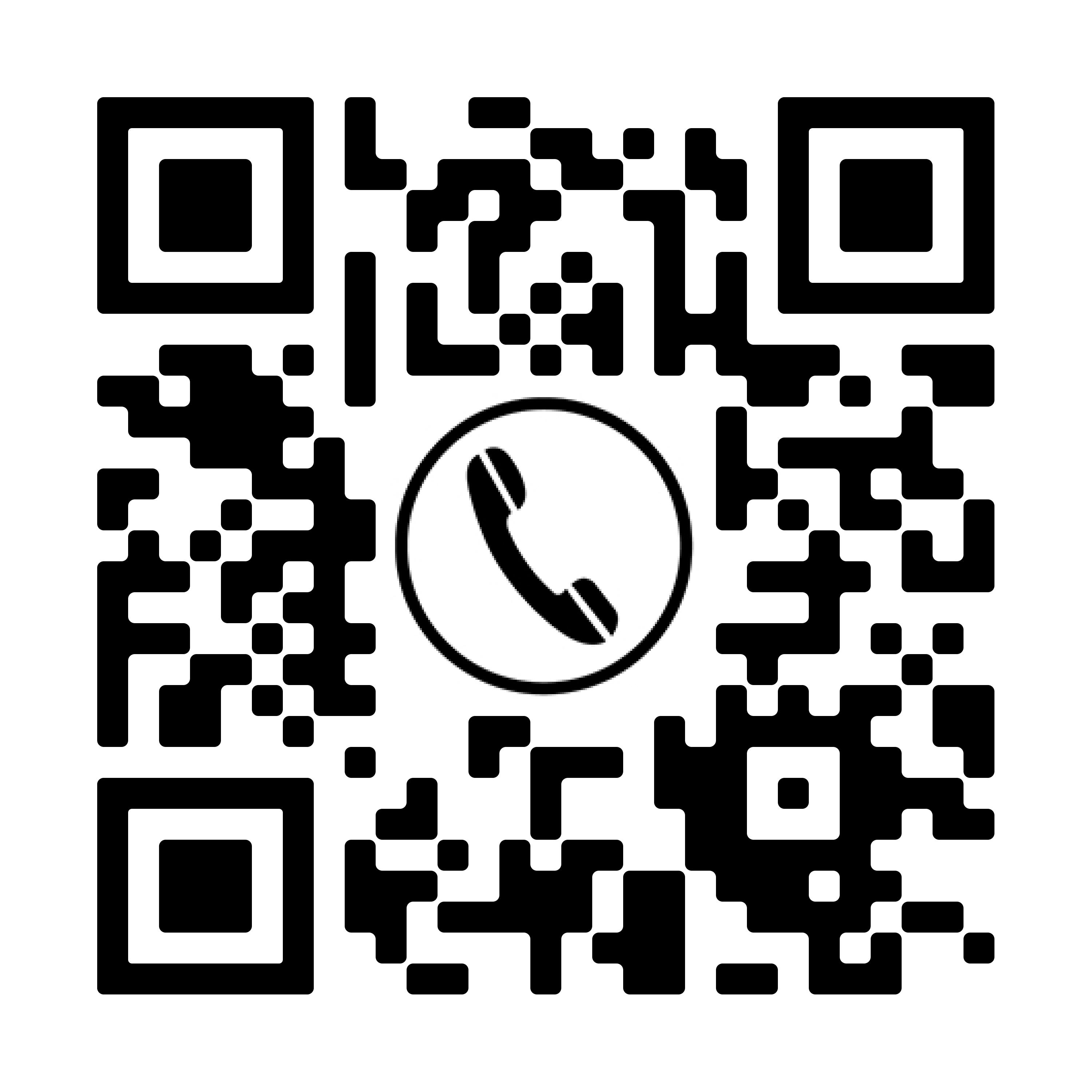 Call center request QR code