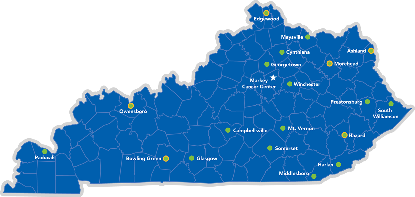 Markey Networks map
