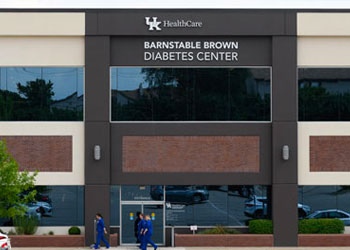 Barnstable Brown Diabetes Center entrance