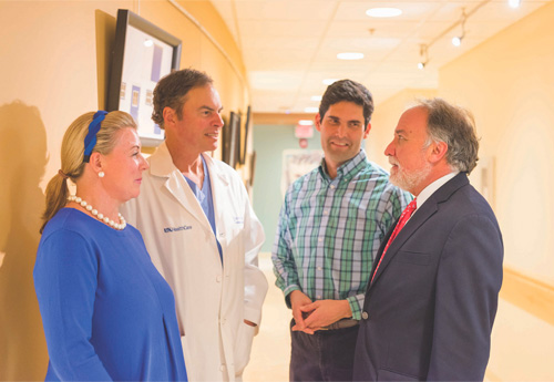 Ann Hanley, Dr. Craig van Horne, Dr. George Quintero, Dr. Greg Gerhardt