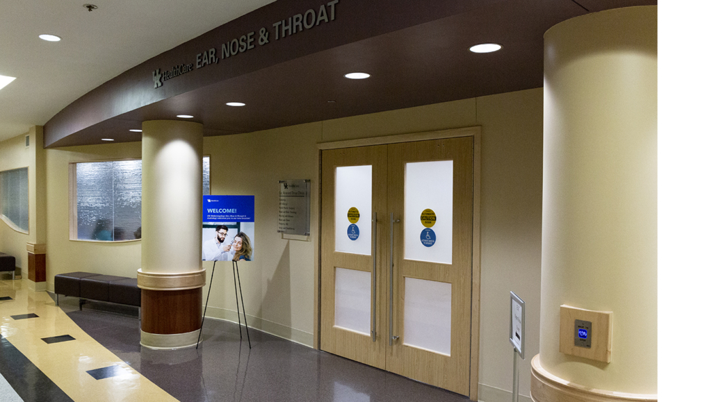 Ear, Nose & Throat Clinic entrance