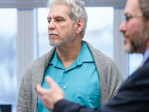 Dr. Keith Pennypacker with Dr. Justin Fraser