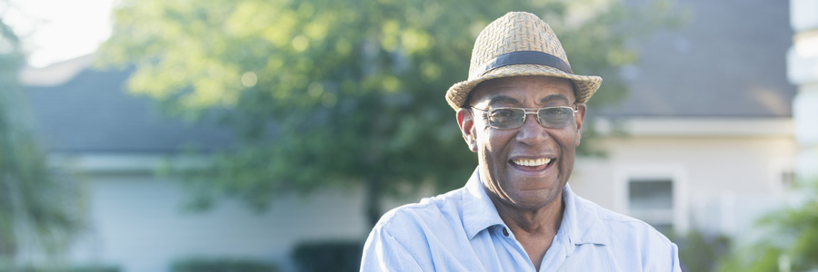 Man wearing sunglasses