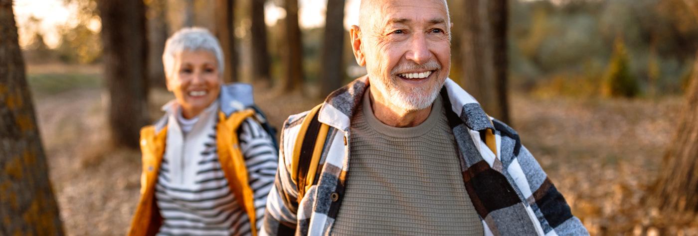 Immunotherapy - couple enjoying a walk
