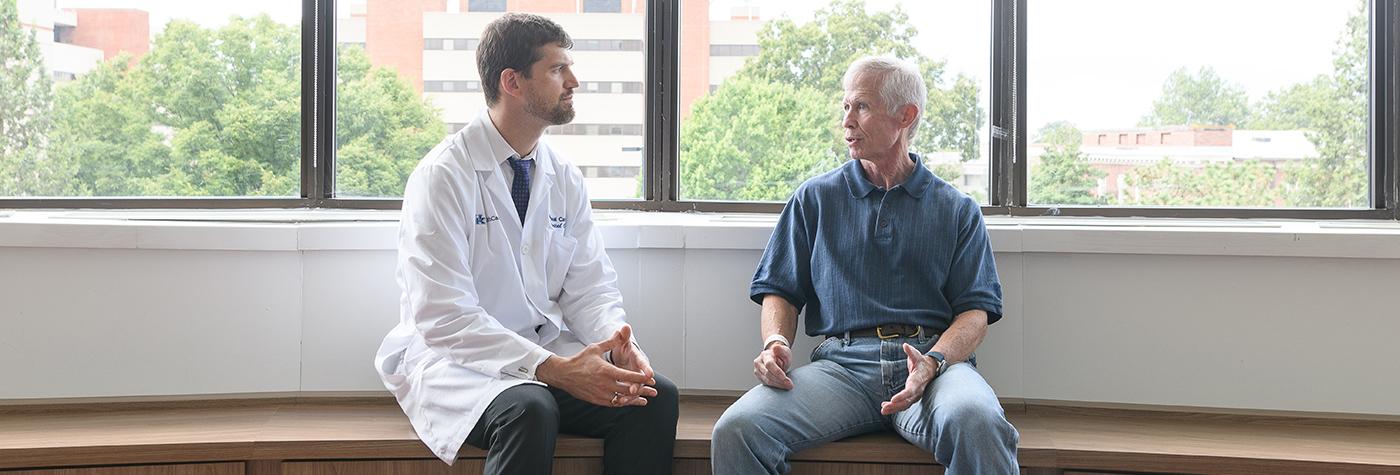 patient and doctor