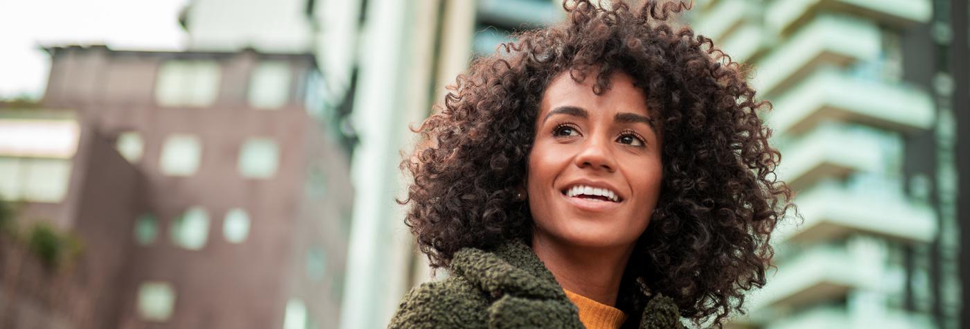 photo of smiling woman