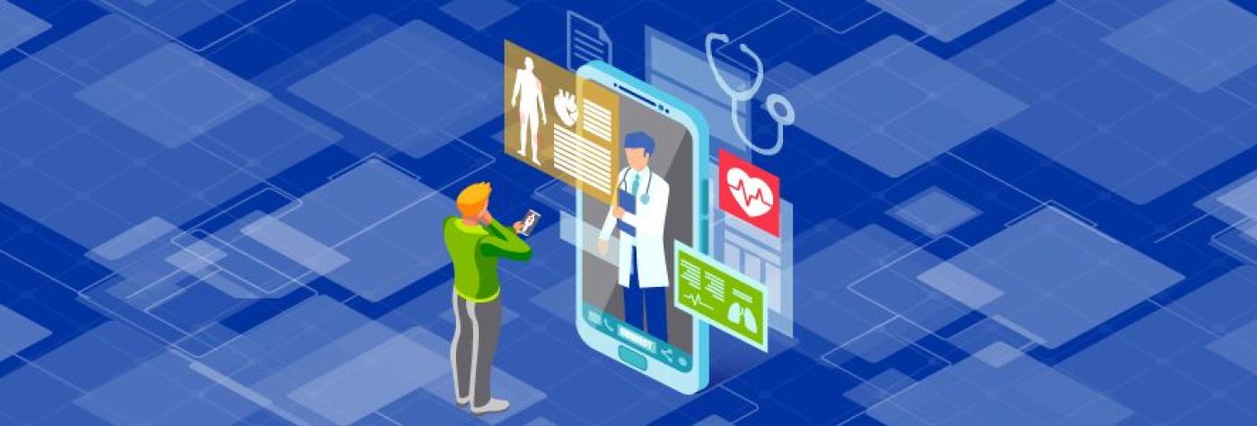 Image of telehealth medicine